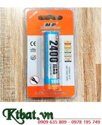 MP ICR18650-2400mAh, Pin sạc 18650 lithium 3.7v ICR18650-2400mAh chính hãng (Vỉ 1viên)