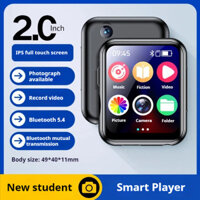 Mp3 MP4 Bluetooth 5.4 Máy Nghe Nhạc Toàn Bộ Màn Hình Cảm Ứng Di Động Thể Thao Walkman Đài FM EbookVoice Ghi Chụp Ảnh Video