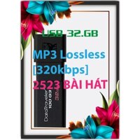 MP3 USB 32.GB KINGSTON Nhạc Bolero Trữ Tình, Với 2523 Bài Hát File Nhạc MP3 Nhạc Lossless