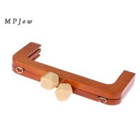 Mpjow 1PC 20CM Nhựa Quả Bóng Lớn Kiss Khóa Gỗ Chắc Chắn Chất Liệu Ví Khung Bên Trong Túi Gỗ Tay Cầm Khung Ví Tốt