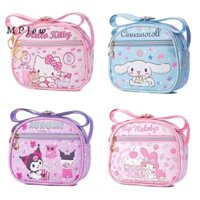 Mpjow Hoạt Hình Kawaii Mini Da PU Chống Thấm Nước Túi Bảo Quản Thời Trang Hàng Ngày Đi Lại Túi Đeo Ngang Dễ Thương Anime Ví Quà Tặng Sinh Nhật Tốt