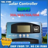 MPPT Điều Hòa Năng Lượng Mặt Trời PWM 30A Quang Điện Bộ Điều Chỉnh Tự Động 12V/24V Dual USB LCD Tải Discharger