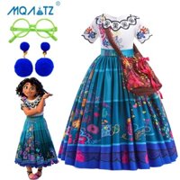 Mqatz Sinh Nhật Mùa Hè Cosplay Đầm Cho Bé Gái Trẻ Em Trang Phục Cô Gái Đảng Công Chúa Váy Trẻ Em Hiệu Suất Quần Áo 2-10 Tuổi MFMW002