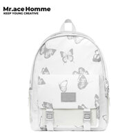 Mr. ace Homme ba lô bướm dạ quang nữ sinh viên đại học ba lô công suất cao thông thường tiên tiến