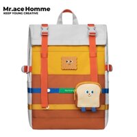 Mr. ace Homme Ba Lô Đựng Laptop Đi Học / Du Lịch Sức Chứa Lớn Cho Nam Sinh Trung Học