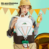 Mr. ace Homme Bag Ba Lô Đi Học Du Lịch Sức Chứa Lớn Đơn Giản Cho Nam Và Nữ