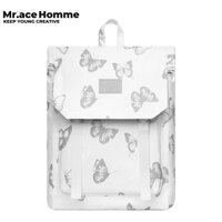 Mr. ace Homme Bag Ba Lô Đi Học Sức Chứa Lớn Hình Bướm Nhỏ Phản Quang Thời Trang Cá Tính Dành Cho Học Sinh Nam Nữ