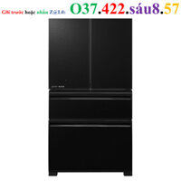 MR-LX68EM-GBK-V -Tủ lạnh Mitsubishi Electric Inverter 555 lít MR-LX68EM-GBK-V - Làm đá tự động, Chuông báo, Freeship