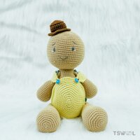 Mr Rùa thú bông len