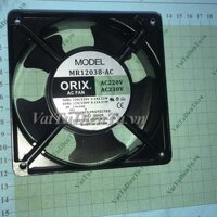 MR12038-AC Quạt tản nhiệt 220V 0.14A 120x120x38mm ORIX 2 dây