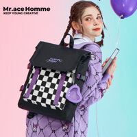 Mr.ace Homme Sinh viên hai vai ba lô túi máy tính giải trí ba lô