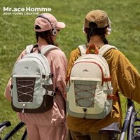Mr.ace Homme Túi Đi Học Ba Lô Du Lịch Chống Thấm Nước Cho Phụ Nữ Ba Lô Hàn Quốc Nam