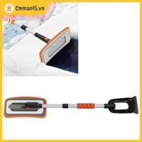 Mrbunny Ailoocedi 1pcs 3 trong 1 Máy cào tuyết với tay cầm công thái học cho chổi và băng loại bỏ hiệu quả của xe hơi (màu cam)