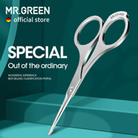 MR.GREEN Mũi Tóc Scissor Phẫu Thuật Lớp Thép Không Gỉ Mặt Fine Hair Removal Công Cụ Trang Điểm Với Mẹo Tròn