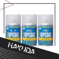 [Mr.Hobby] Bình xịt sơn phủ, bảo vệ mô hình Topcoat - B501, B502, B503 - 88ml