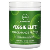 MRM Nutrition Veggie Elite Performance Protein Chocolate Mocha 1.22 lb (555 g)