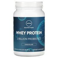 MRM Nutrition Whey Protein Chocolate 2 Billion Probiotics 2.02 lbs (917 g)