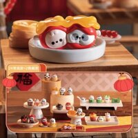 Mr.pa China Grand Hotel Series Mini Bean Tủ lạnh Nam châm Hộp mù búp bê