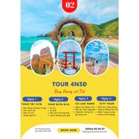 MS-002 Tour 4N3Đ Bay Sáng về Tối