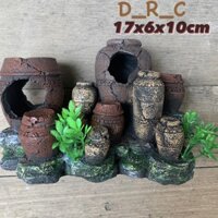 [MS 14] 11 Bình Cổ Trang Trí Hồ Cá, Hòn Non Bộ, Sân Vườn..