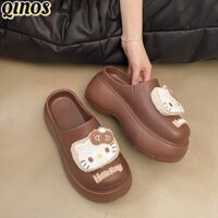 Ms. Dép Hello Kitty Đệm EVA, Hoàn Hảo Để Mặc Hàng Ngày Ba Màu Thanh Lịch