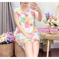 (MS04)_CÁNH TIÊN QUẦN LỬNG-Bộ Tole Nữ Mặc Nhà, Bộ Lanh Nữ Mềm Mát