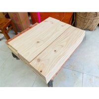 [MS27] Tấm gỗ thông làm bậc cầu thang mặt rộng 24cm x dày 4,2cm x dài 80cm + láng mịn 4 mặt