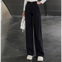 (MS3)Quần Ống Rộng Nữ Vải Đũi Mát Loại Đẹp Siêu Hót Nhiều Màu