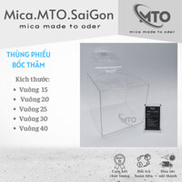 MS54022Thùng Bốc Thăm Trúng Thưởng - TẶNG KÈM Ổ KHÓA SỐ - Thùng Bỏ Phiếu , MS54022 Menumica