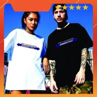 MS68 Áo Thun From Rộng Tay Lỡ Freesize In Họa Tiết FIRE, Áo Phông Nam Nữ Unisex Màu ĐEN Go&Go