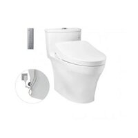 MS885DW11 bàn cầu xí bệt một khối nắp rửa điện tử WASHLET