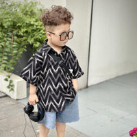 MSA12 - ÁO SƠ MI cho bé trai (size 90-140)