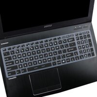 MSI 15.6 Inch PE62 7RD-1064CN 1251CN Laptop Chơi Game Máy Tính GE62 GE63 GL62M GL62VR GP62M Bảo Vệ Bàn Phím Màng Dán Đầy Đủ Bao Bọc Chống Bụi