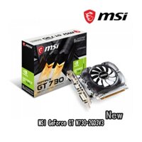 Msi GeForce GT730 2GD3 2G 730 28nm 2GB GDDR3 64 bit 128 bit Thẻ GPU Video DeskTop CPU Bo mạch chủ Card đồ họa