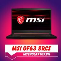 MSI GF63 8RCS Core i7 8750H – Ram 16GB – SSD 256GB – HDD 1TB – GTX 1050 – 15.6 FHD