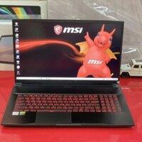 MSI GF75, i7_10750H, RAM 8G, SSD 512G, GTX 1650, 17.3FHD IPS 144Hz, 99%
