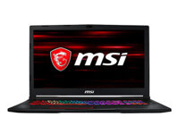 MSI GP73 8RD-073VN Leopard | i7-8750H | 8GB DDR4 | 128GB SSD + 1TB HDD | GeForce GTX 1050Ti 4GB | 17.3 FHD | Win10