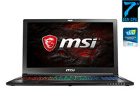 MSI GS63VR 7RF-259XVN | i7-7700HQ | 8×2.8GHz~3.8GHz | 16G DDR4 | 128GB SSD M2 PCIe3x4 + 1TB HDD | NVIDIA GeForce® GTX 1060 6GB GDDR5 | 15.6 FHD IPS | FreeDOS