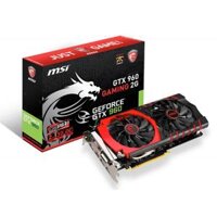 MSI GTX960-GAMING-4G VIDEO CARD GTX 960 GAMING 2GB GDDR5 128BIT DUAL-LINK DVI-I/HDMI/DISPLAYPORTX3