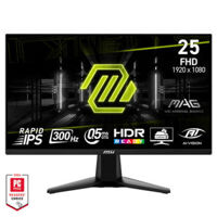 MSI MAG 255XF – 25 inch FHD Rapid IPS / 300Hz / 0.5ms / Gaming Monitor
