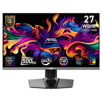 MSI MAG 272QP QD-OLED X50 – 27 inch WQHD QD-OLED | 500Hz | 0.03ms | USB Type-C | Gaming Monitor
