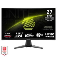 MSI MAG 276CXF – 27 inch FHD Rapid VA / 280Hz / 0.5ms / Curved