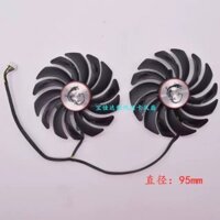 Msi / msi GTX1060 gtx1070ti 1080Ti 470 570 580 Quạt làm mát thẻ đồ họa rồng đỏ