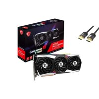 MSI Radeon RX 6800 XT Gaming X Trio OC Graphics Card, 16GB GDDR6 PCIe 4.0, TRI FROZR 2 Thermal Design, RGB Mystic Light, 1x HDMI 2.1 3X DisplayPort...