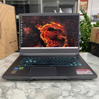 MSI Thin 15 B12UCX (LikeNew-Còn Bảo Hành Hãng ) CORE I5-12450H RAM 16GB SSD 512GB RTX 2050 4GB MÀN HÌNH 15.6'' IPS Fhd 144.Hz