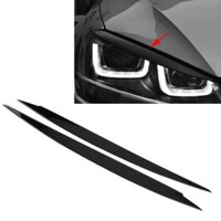 Mt 1 Cặp Đèn Pha Ô Tô Lông Mày Mí Bao Viền Trang Trí Phù Hợp Với VW Golf 7 VII GTI GTD R MK7 2013-2017 Phụ Kiện