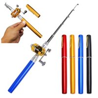 Mt 1.4 / 1.6M Bút Mini Cần Câu Cá Có Thể Thu Vào Túi Đá Câu Cực Siêu Nhẹ Di Động Dài Đúc Bè Cần Câu