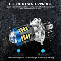 Mt 1Pc P15d BA20d H6 Đèn Pha Led Xe Máy H4 Đèn Pha Xe Máy Có Ống Kính Đèn Tín Hiệu Moto Hi Lo Beam Đèn Sương Mù 12V 24V 6000K