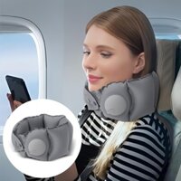 Mt Cổ Nén Bơm Hơi Hình Chữ U Gối Di Động Cổ Nhỏ Gọn Dễ Dàng Bảo Quản Du Lịch Gối Bơm Hơi