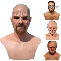 [mt] Mặt Nạ Cao Su Hóa Trang Cổ Đại Cho Người Già / Ông Già / Đàn Ông / Bé Trai / Bé Gái